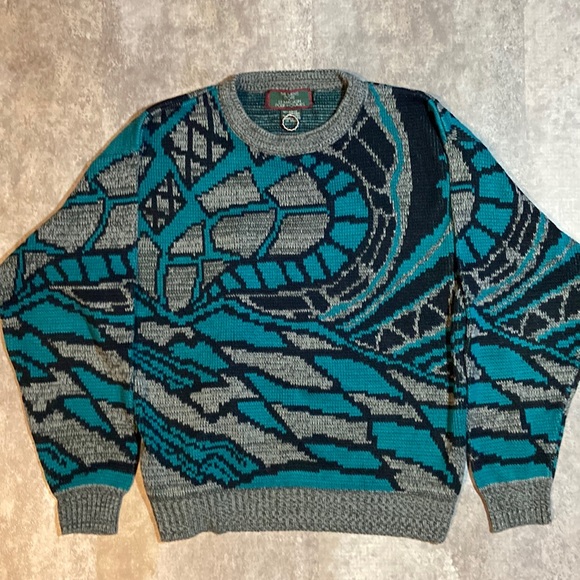 80s Vintage “The Men’s Store” Knitted sweater Small - Picture 1 of 4